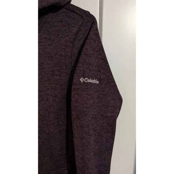 Columbia Darling Days Deep Purple Pullover Sweatshirt sz S - Picture 3 of 6